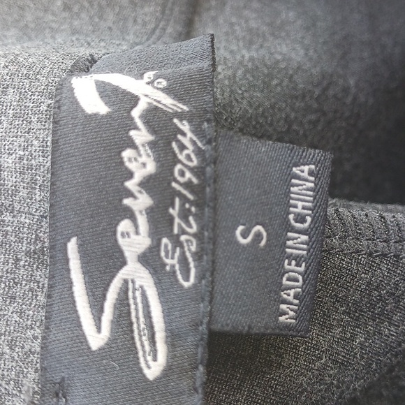 Seven7 new 4-way stretch pull-on pintuck leggings - Picture 4 of 8